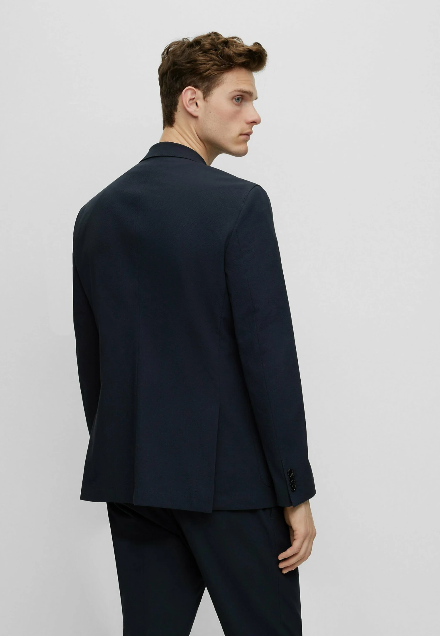 Boss Huge 2 Pcs Set - Kostuum - Dark Blue Four 3 Boss Huge 2 Pcs Set - Kostuum - Dark Blue Four - Afbeelding 3