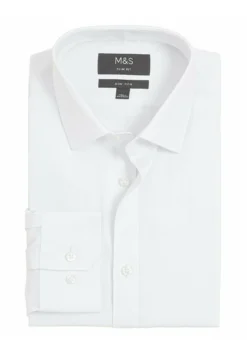 Marks & Spencer Slim Fit Non Iron - Zakelijk Overhemd - White 11 Marks & Spencer Slim Fit Non Iron - Zakelijk Overhemd - White -Selected Homme Shop cc0db4ee26cb4b448414b1be343c0f3a scaled