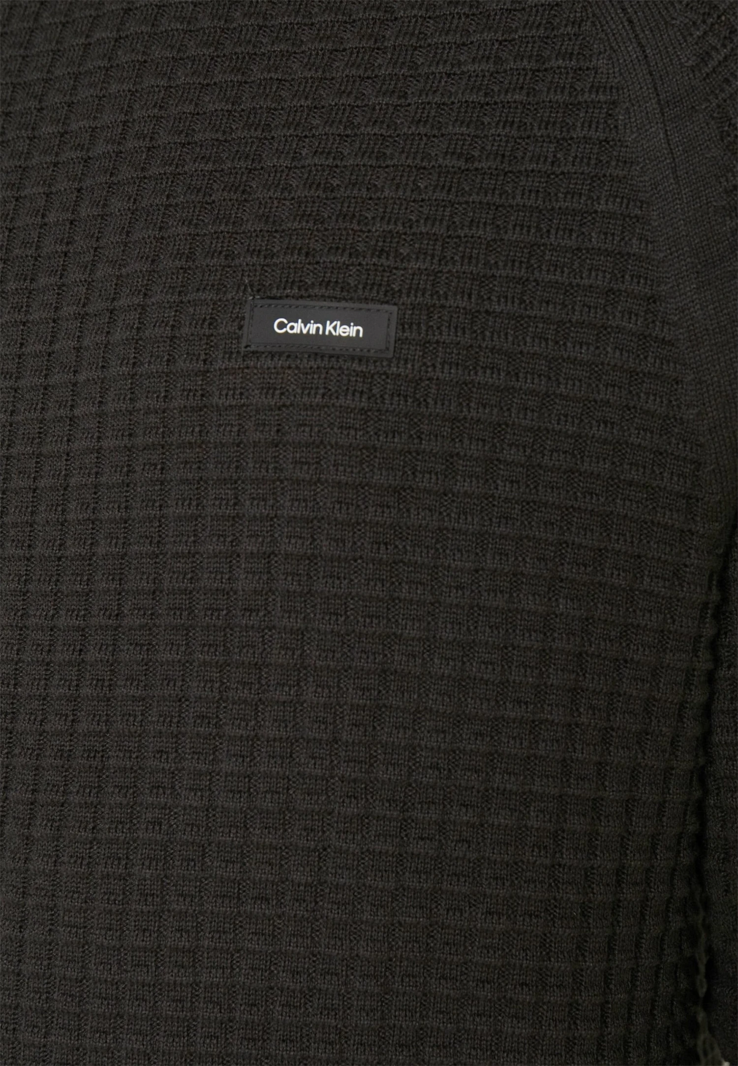 Calvin Klein Texture Mix- Trui -Black 6 Calvin Klein Texture Mix- Trui -Black - Afbeelding 6