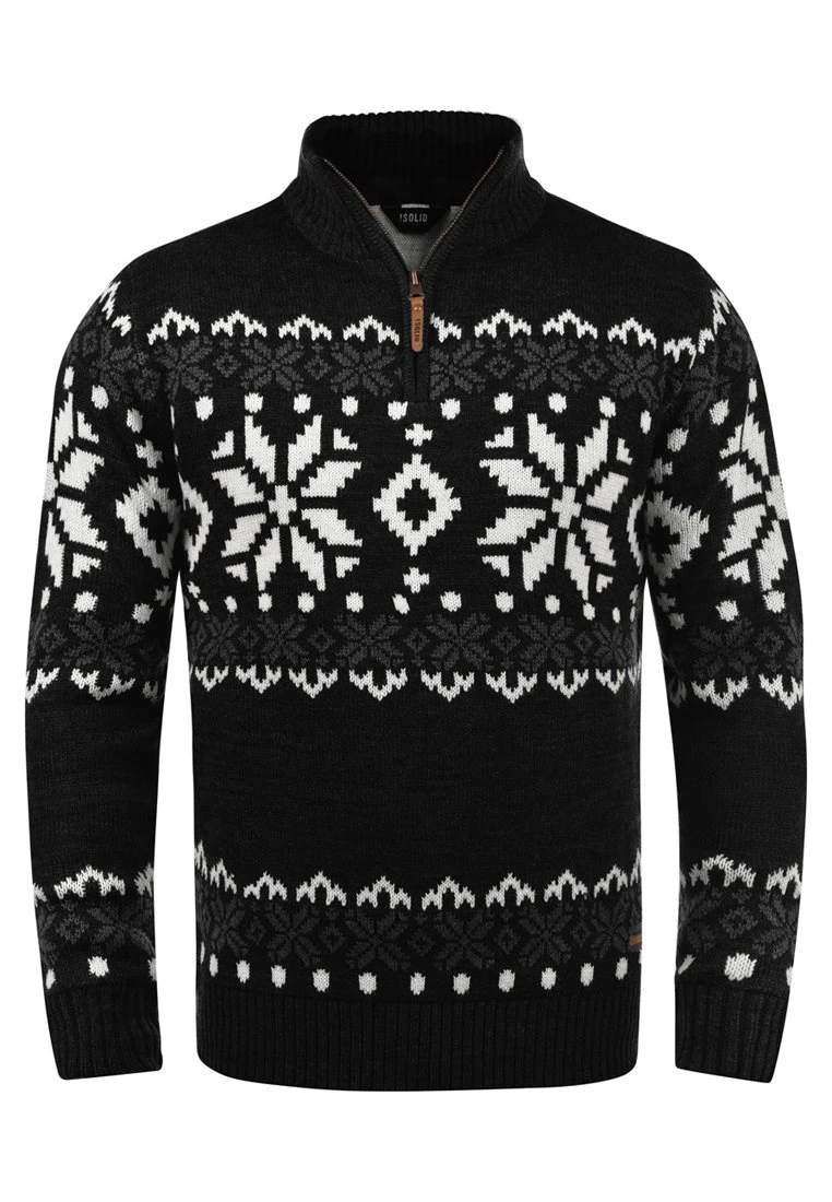 Solid Norwin - Trui - Black 4 Solid Norwin - Trui - Black - Afbeelding 4