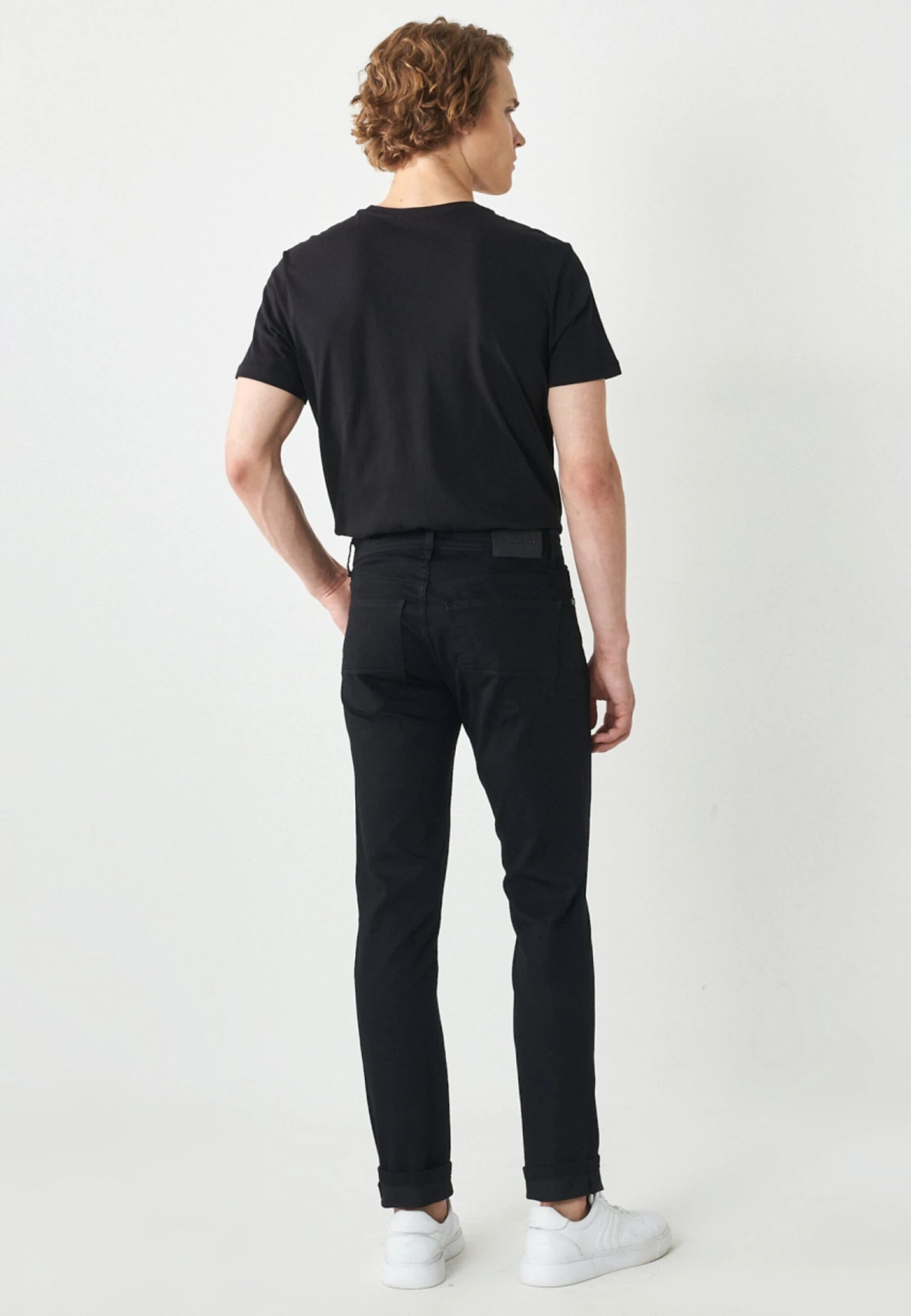 Slim Fit Jeans - Black 3 Slim Fit Jeans - Black - Afbeelding 3