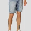 Chris- Jeansshort -Light Blue Denim