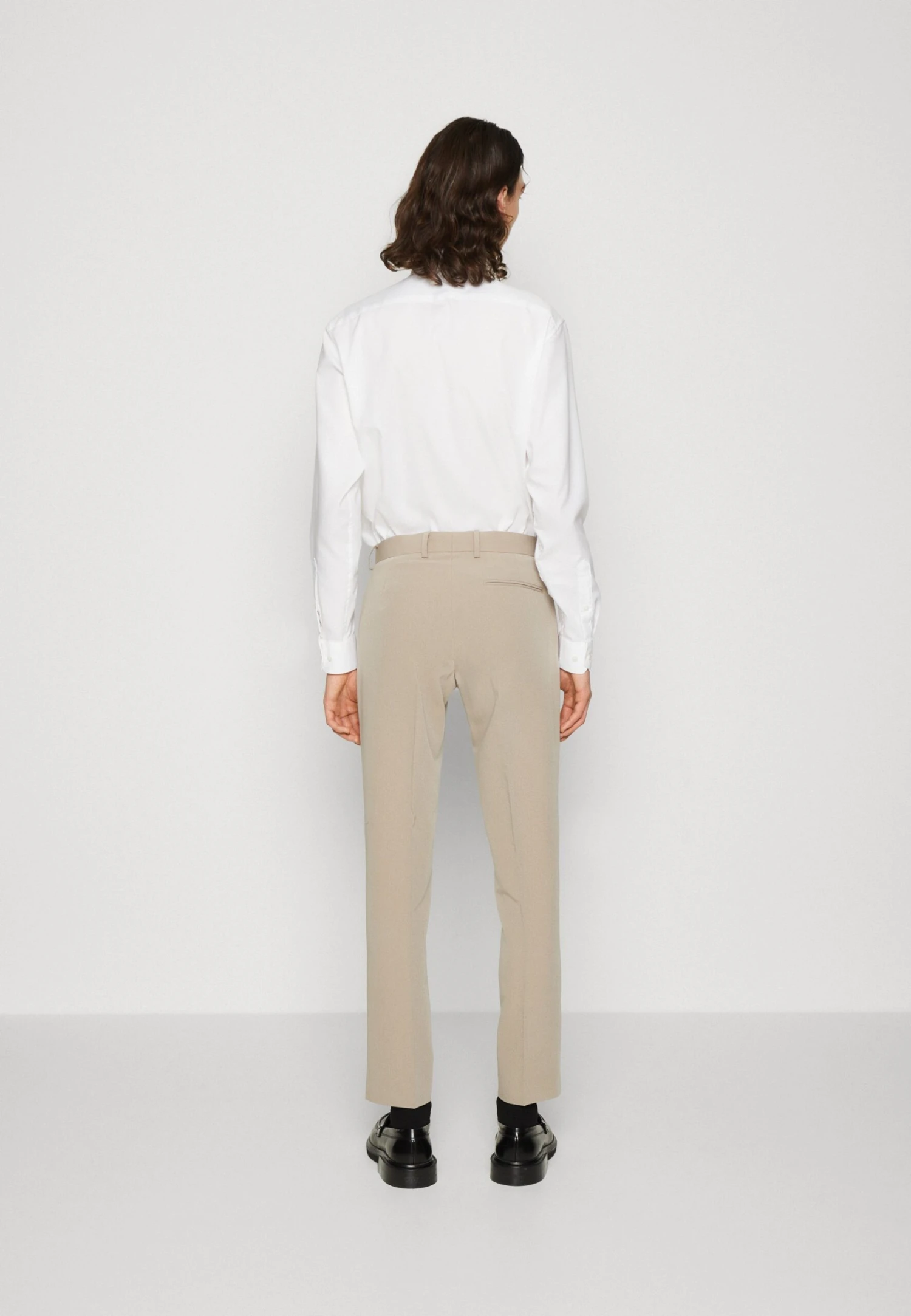 The Fashion Suit Peak Pocket Square - Kostuum - Taupe 5 The Fashion Suit Peak Pocket Square - Kostuum - Taupe - Afbeelding 5