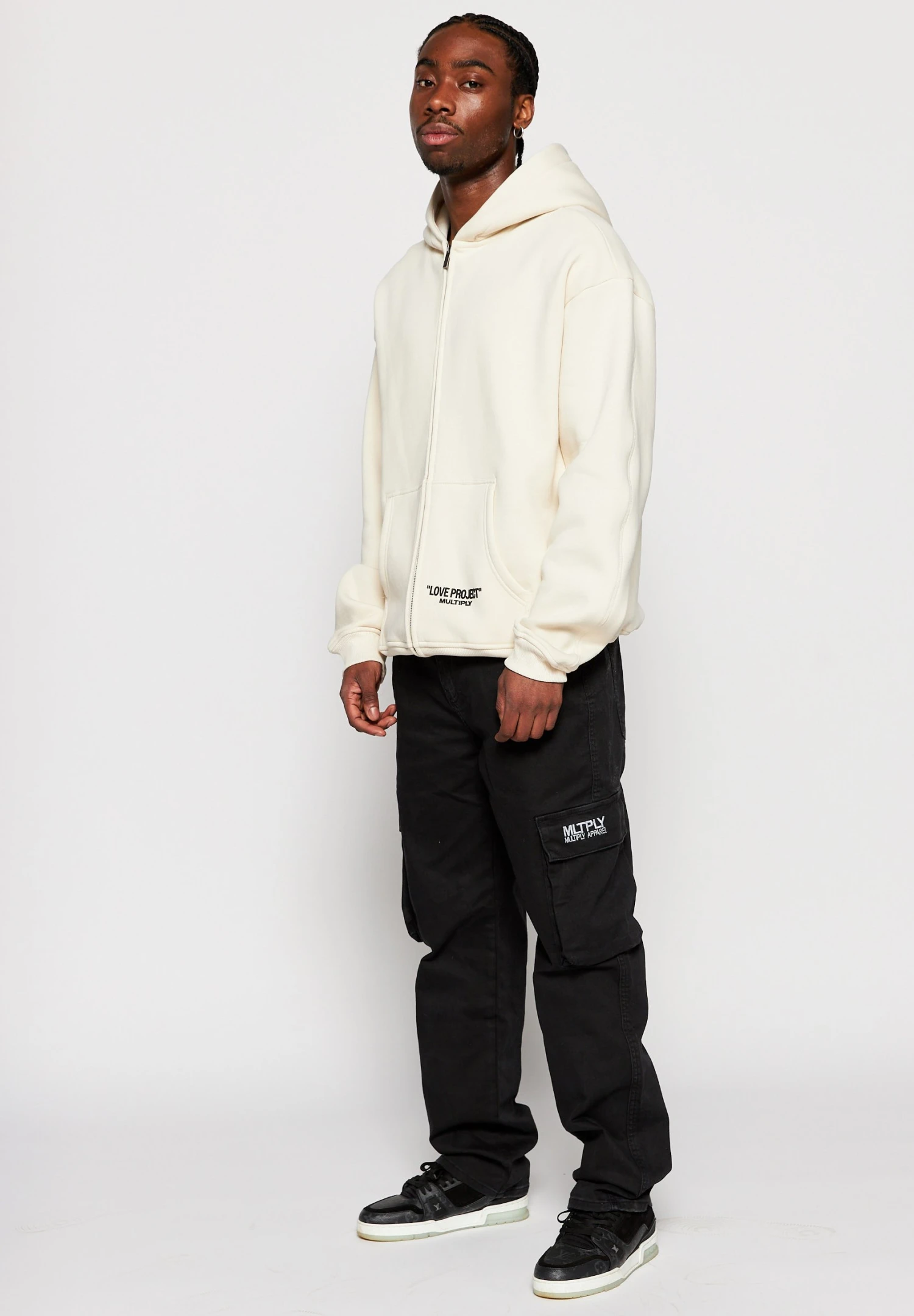 Straight Leg Jeans - Black 2 Straight Leg Jeans - Black - Afbeelding 2