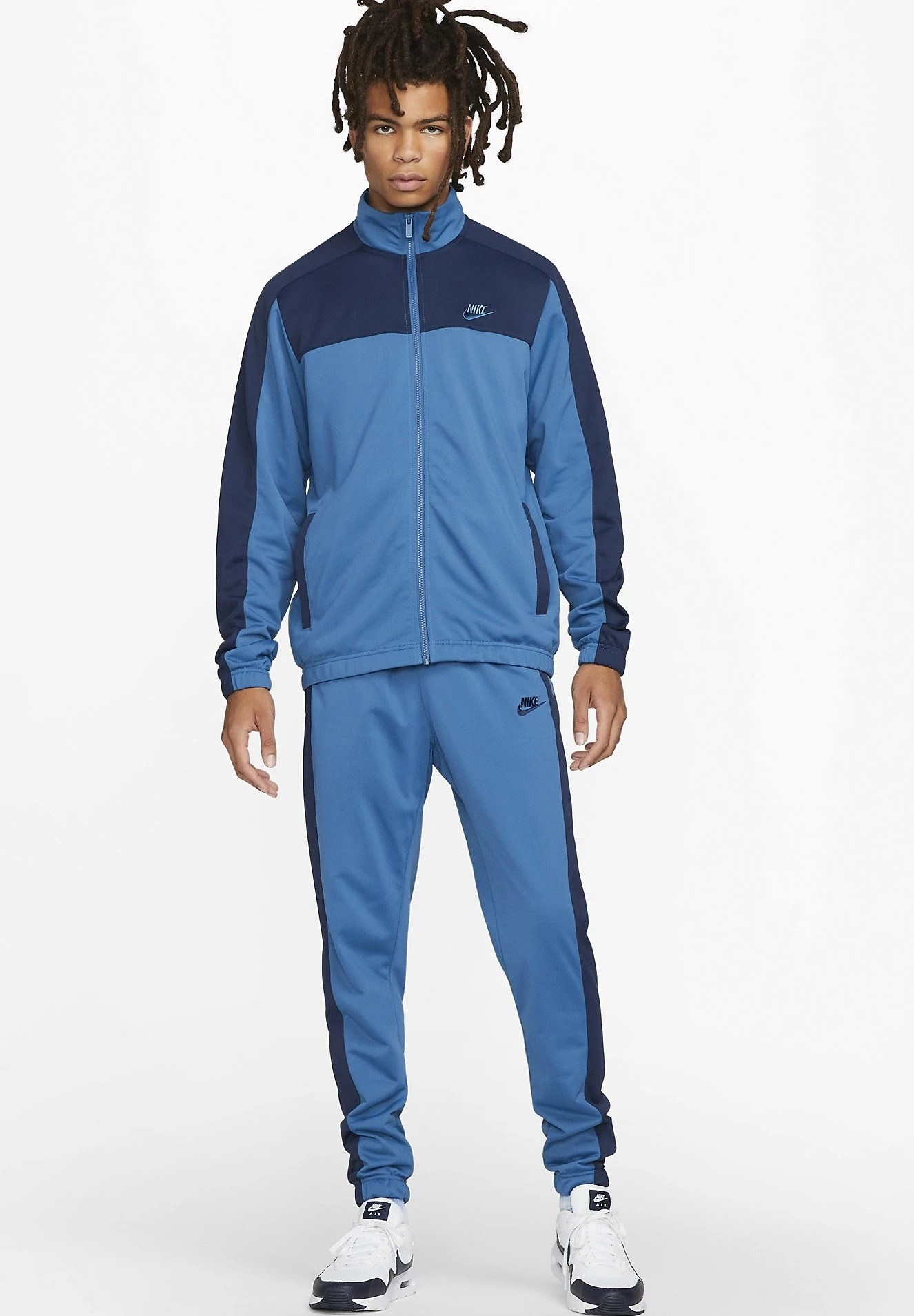 Nike Sportswear Sport Essen - Trainingspak - Dark Marina Blue Midnight Navy Dark Marina Blue Dark Marina Blue 2 Nike Sportswear Sport Essen - Trainingspak - Dark Marina Blue Midnight Navy Dark Marina Blue Dark Marina Blue - Afbeelding 2