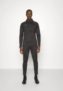 Puma Teamliga Tracksuit - Trainingspak - Black/Ultra Orange