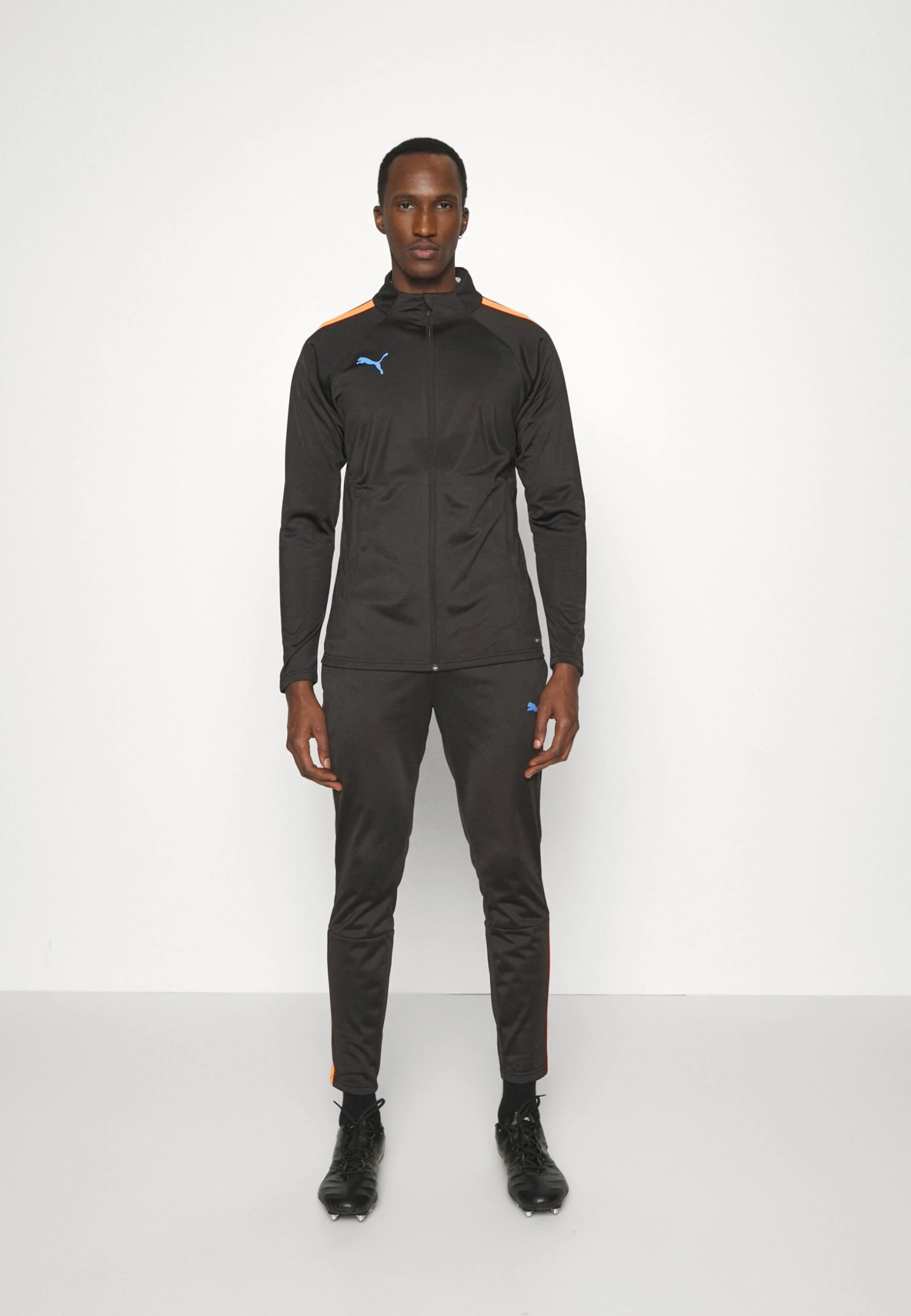 Puma Teamliga Tracksuit - Trainingspak - Black/Ultra Orange 1 Puma Teamliga Tracksuit - Trainingspak - Black/Ultra Orange
