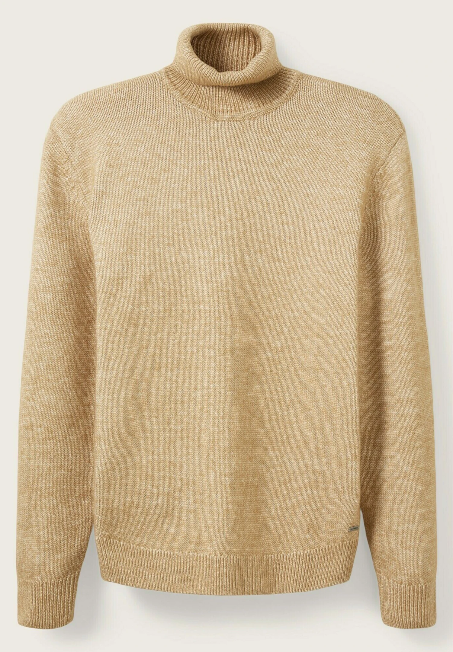 Tom Tailor Melierter Rollkragen- Trui - Dark Sepia Melange 8 Tom Tailor Melierter Rollkragen- Trui - Dark Sepia Melange - Afbeelding 8