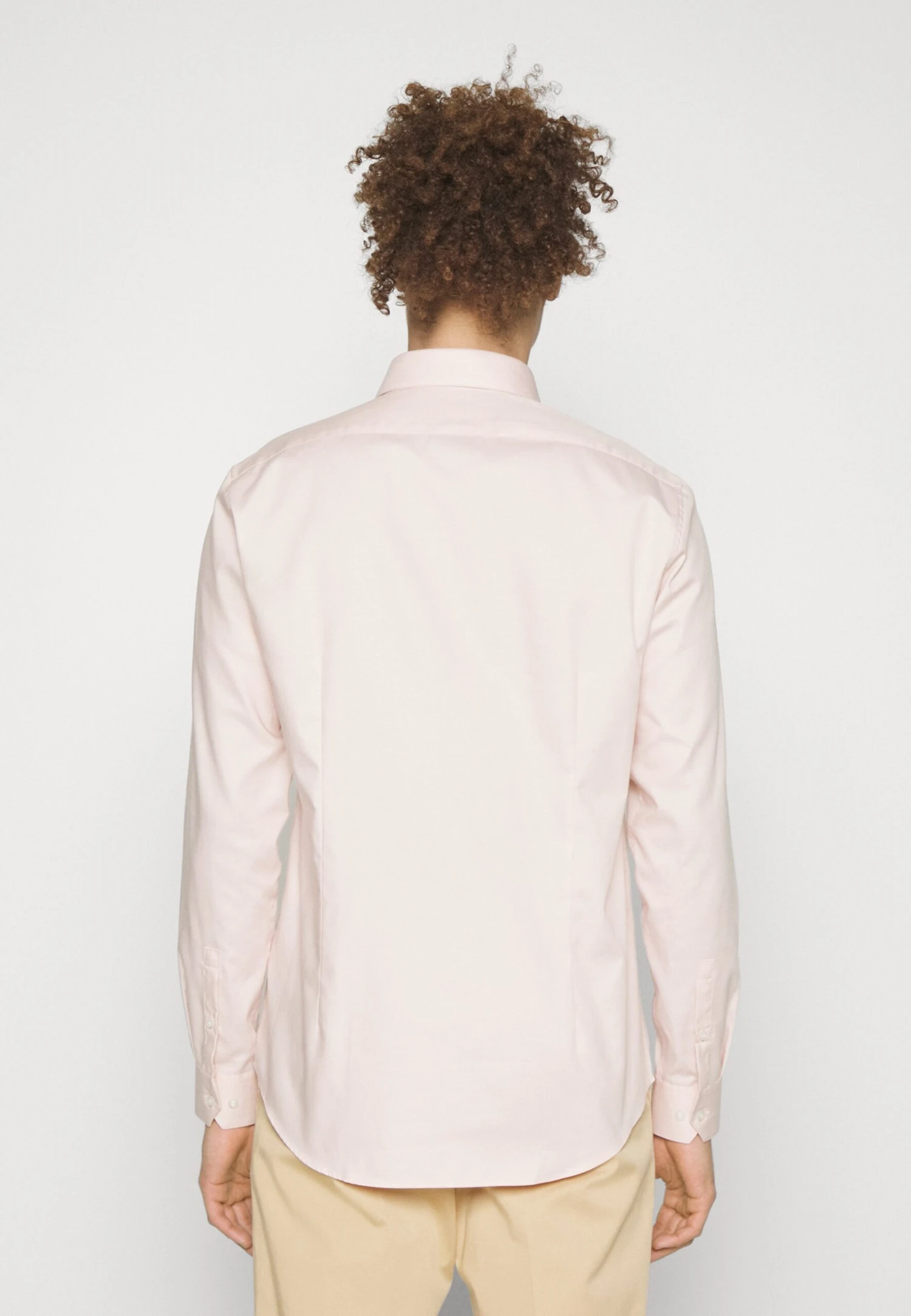 Twill Easy Care Fitted Shirt - Zakelijk Overhemd - Pink Bloom 3 Twill Easy Care Fitted Shirt - Zakelijk Overhemd - Pink Bloom - Afbeelding 3
