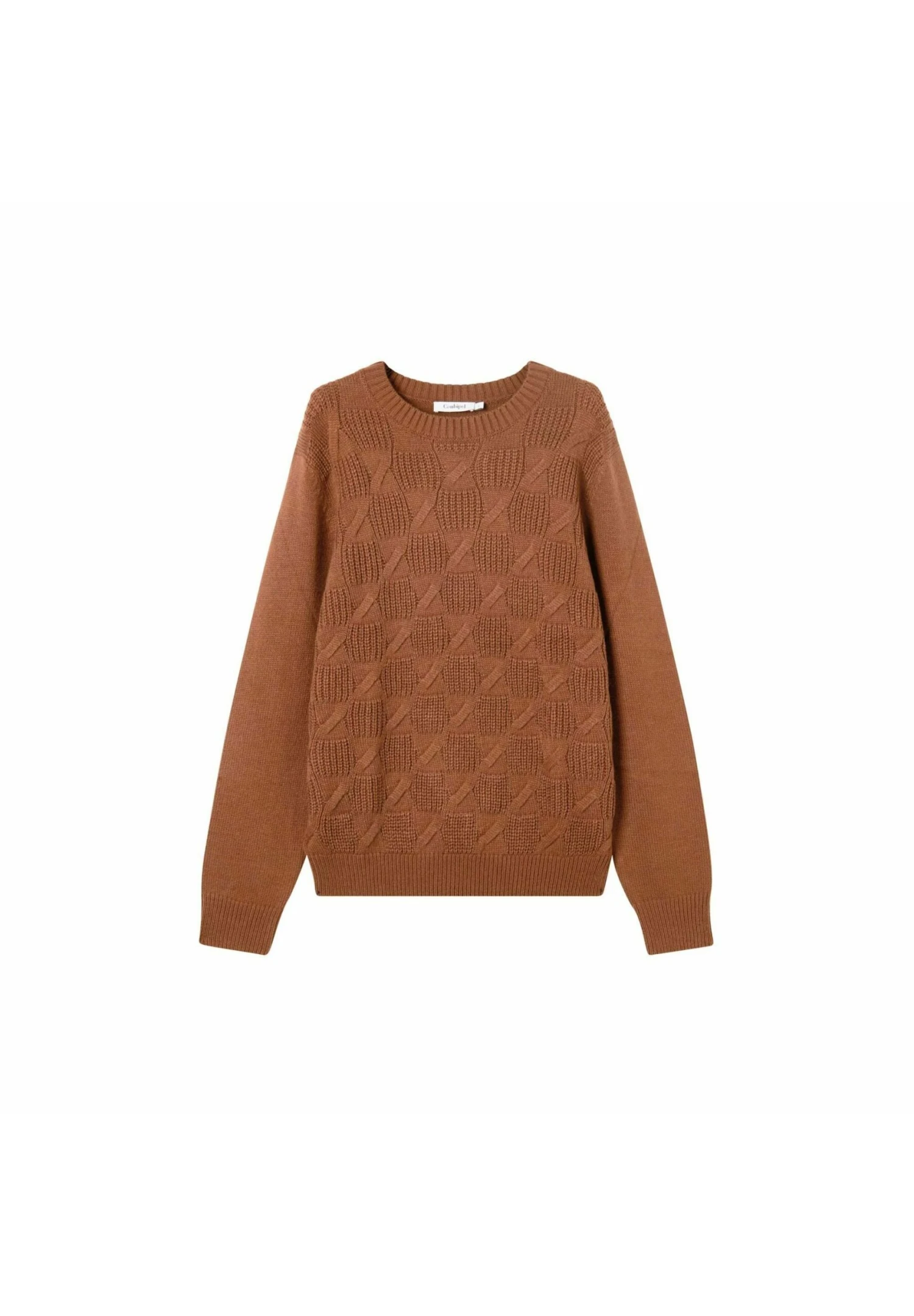 Crewneck - Trui - Cammello 5 Crewneck - Trui - Cammello - Afbeelding 5
