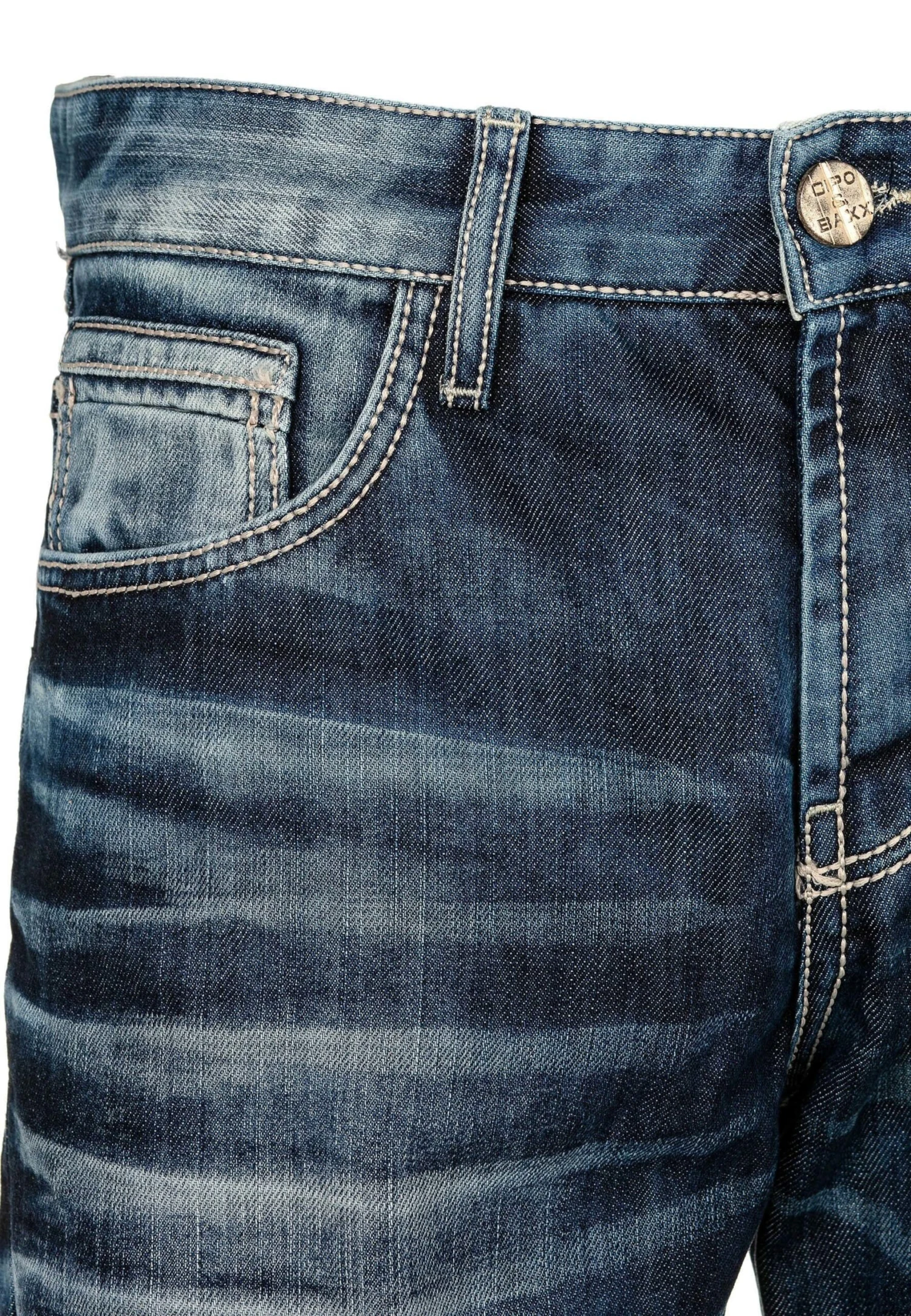 Cipo & Baxx Justice - Straight Leg Jeans - Blue 5 Cipo & Baxx Justice - Straight Leg Jeans - Blue - Afbeelding 5