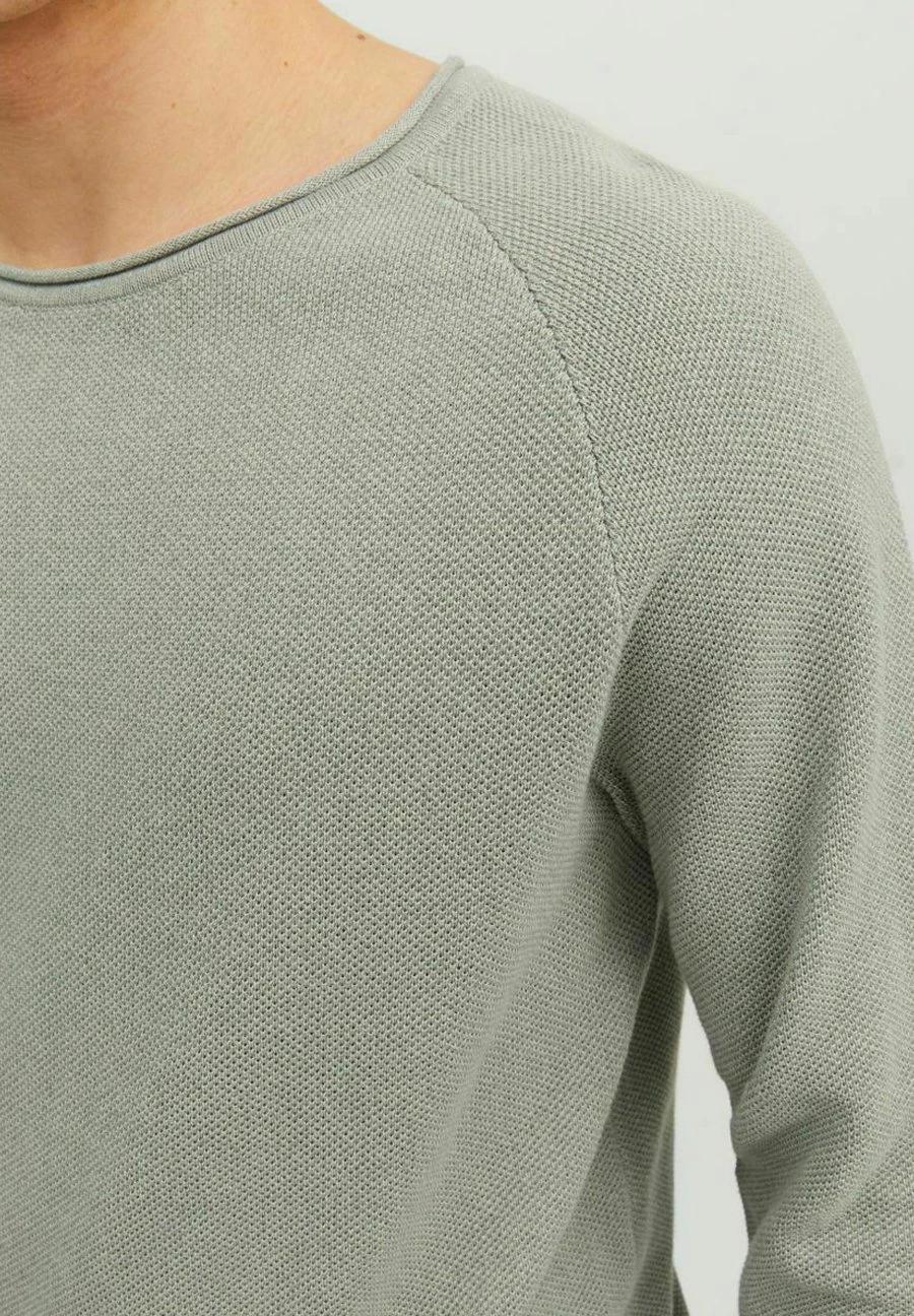 Jack & Jones JjehillCrew Neck Noos - Trui - Wrought Iron 4 Jack & Jones JjehillCrew Neck Noos - Trui - Wrought Iron - Afbeelding 4