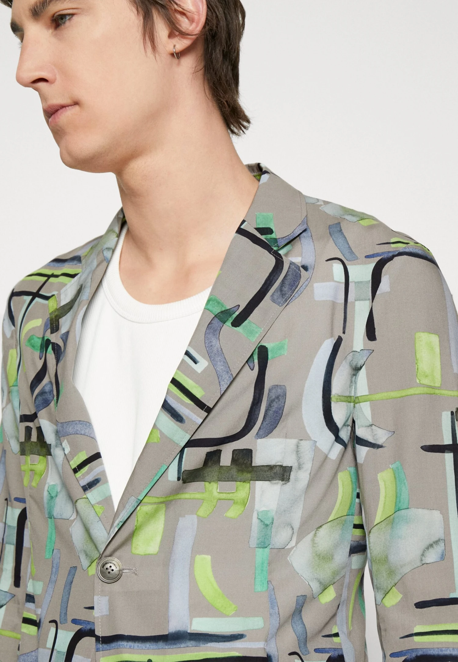 Emporio Armani Blazer - Blazer - Grigio Topo 6 Emporio Armani Blazer - Blazer - Grigio Topo - Afbeelding 6