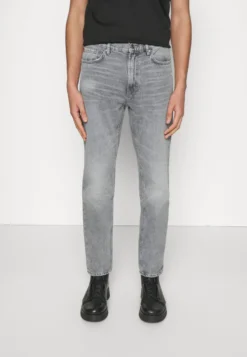 Hugo Relaxed Fit Jeans - Silver