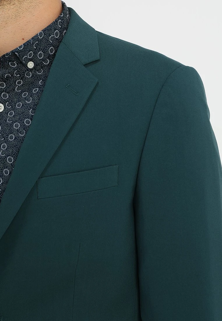 Lindbergh Plain Mens Suit - Kostuum - Dark Green 12 Lindbergh Plain Mens Suit - Kostuum - Dark Green - Afbeelding 12