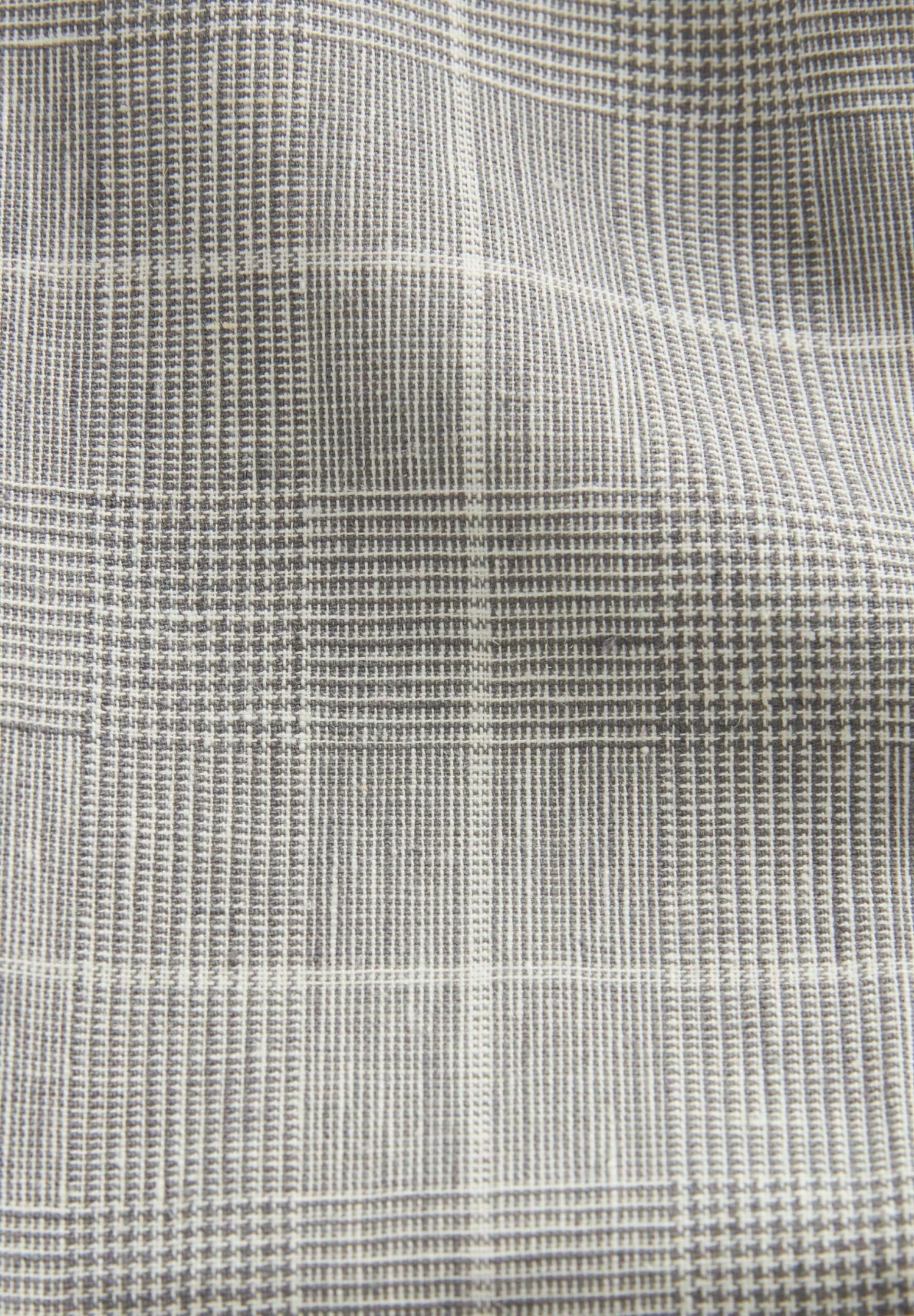 Next Slim Fit Blend Check - Pantalon - Light Grey 4 Next Slim Fit Blend Check - Pantalon - Light Grey - Afbeelding 4