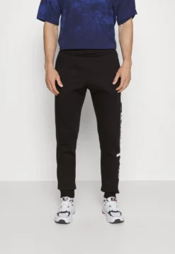 Champion Classic Cuff Pants Maxi Logo - Trainingsbroek - Black