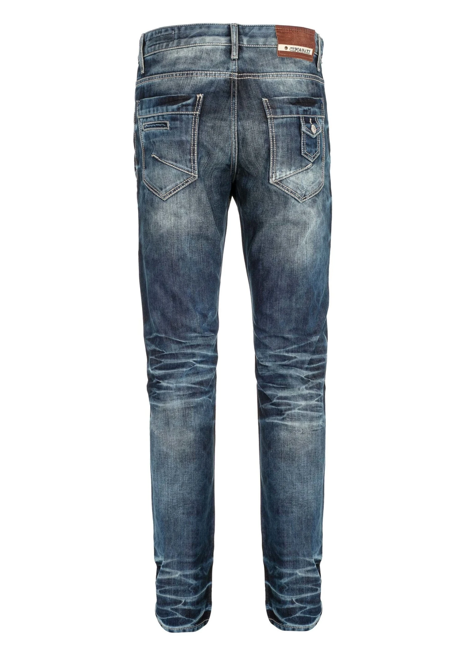 Cipo & Baxx Justice - Straight Leg Jeans - Blue 8 Cipo & Baxx Justice - Straight Leg Jeans - Blue - Afbeelding 8