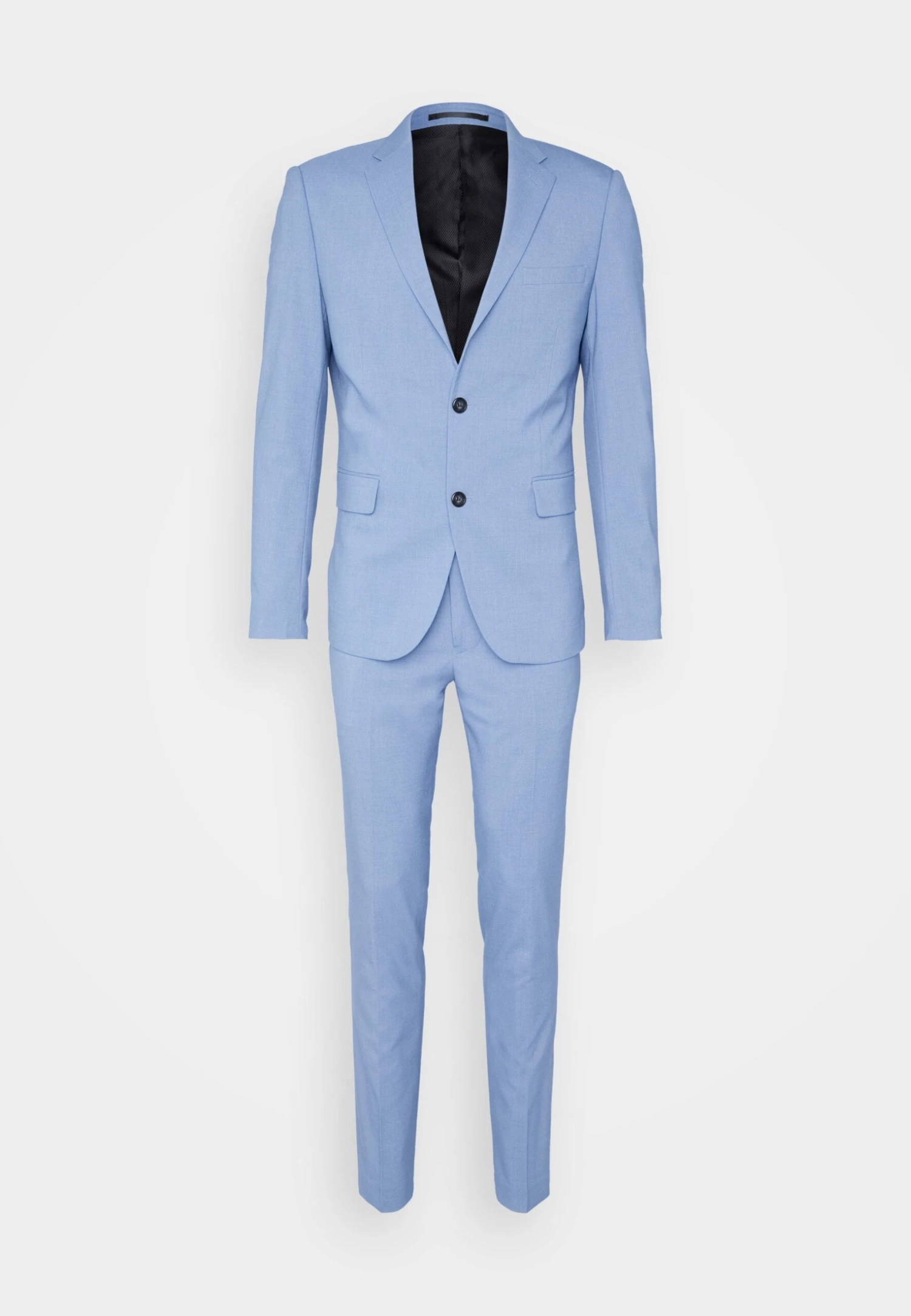 Lindbergh Plain Mens Suit - Kostuum - Light Blue 8 Lindbergh Plain Mens Suit - Kostuum - Light Blue - Afbeelding 8