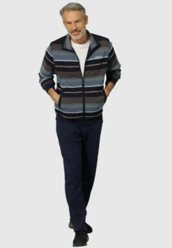 Set - Trainingspak - Marineblau, Beige