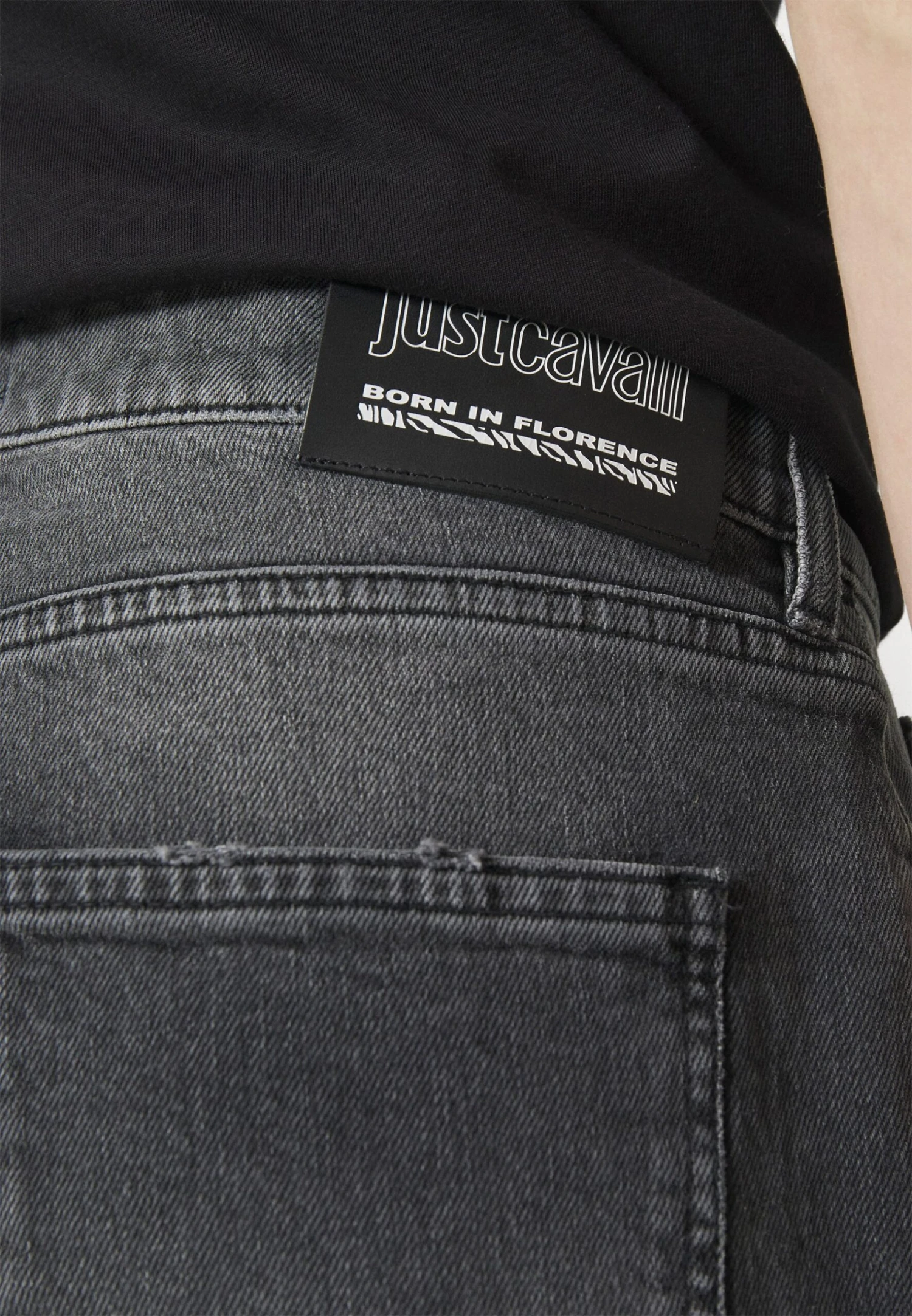 JUST CAVALLI Tasche - Straight Leg Jeans - Black 5 JUST CAVALLI Tasche - Straight Leg Jeans - Black - Afbeelding 5