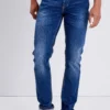 Straight Leg Jeans - Denim Stone