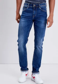 Straight Leg Jeans - Denim Stone