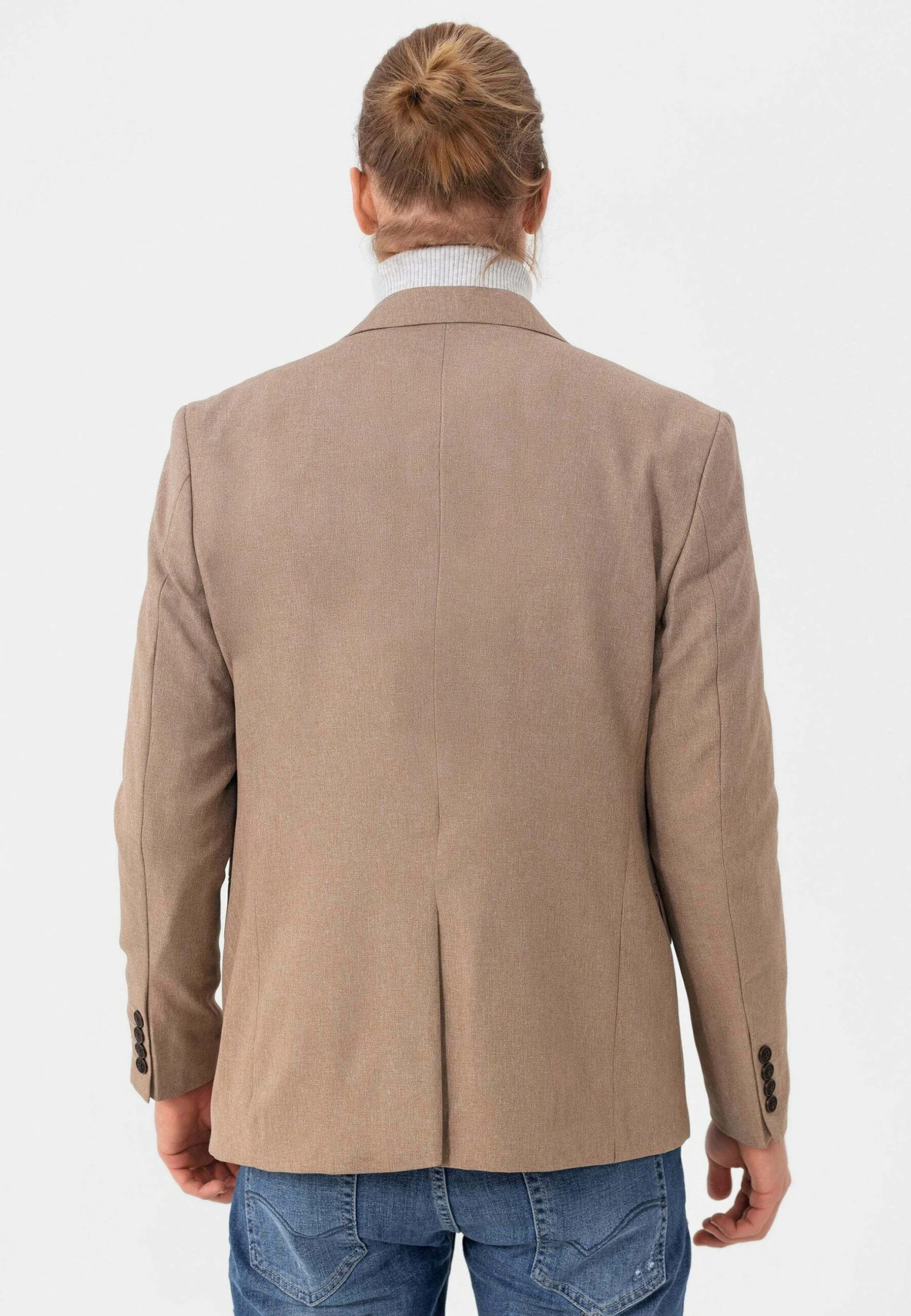 Blazer - Stone Melange 3 Blazer - Stone Melange - Afbeelding 3