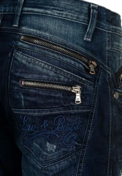 Cipo & Baxx Mit Ziernähten Und Reissverschlüssen - Straight Leg Jeans - Donkerblauw 11 Cipo & Baxx Mit Ziernähten Und Reissverschlüssen - Straight Leg Jeans - Donkerblauw -Selected Homme Shop fde96f585f3840c88bd0be398927dea5 scaled