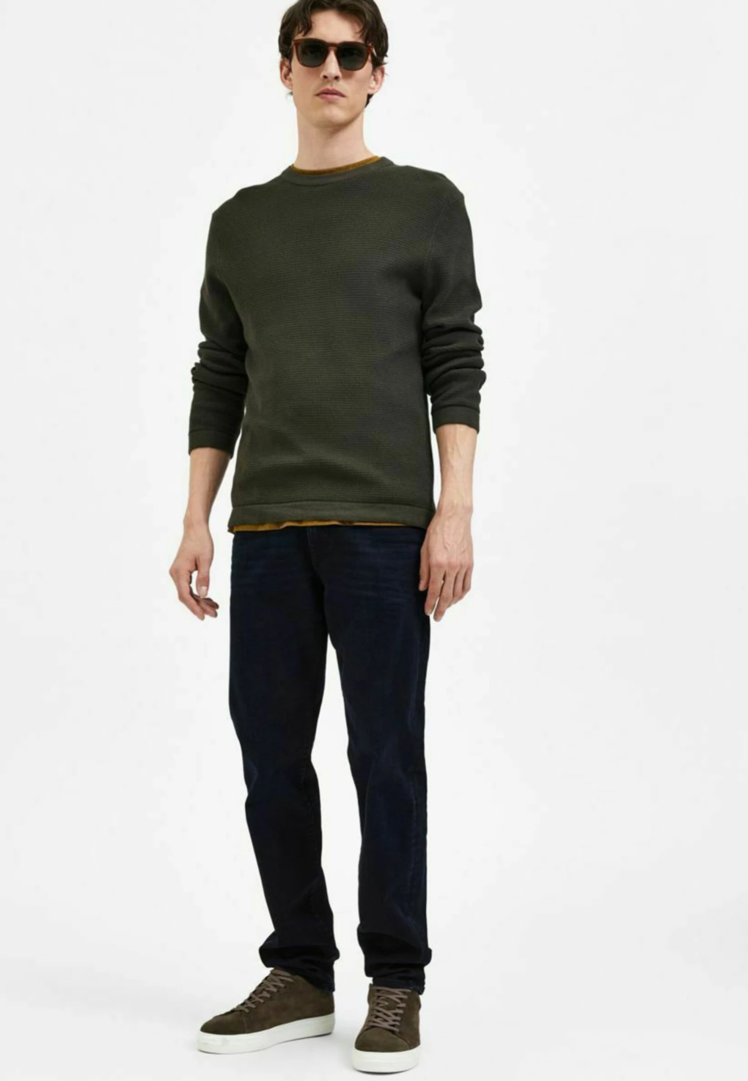 Selected Homme Dunkle - Straight Leg Jeans - Blue Black Denim 5 Selected Homme Dunkle - Straight Leg Jeans - Blue Black Denim - Afbeelding 5